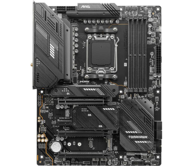 MSI Płyta główna MAG X670E TOMAHAWK WIFI AM5 4DDR5 HDMI/DP ATX - 1133100 - zdjęcie 3